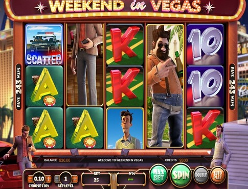 Скатер в грі Weekend in Vegas